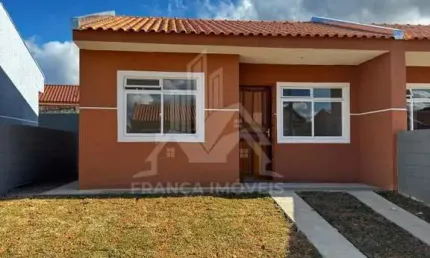 Casa para Venda em Fazenda Rio Grande, Gralha Azul, 2 dormitórios, 1 banheiro, 2 vagas