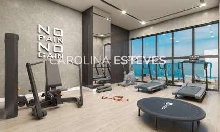 Apartamento para Venda em Navegantes, Meia Praia, 2 dormitórios, 1 suíte, 2 banheiros, 1 vaga
