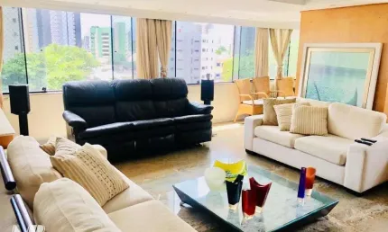 Apartamento em petrópolis com 270m²  à venda por r$ 750.000 - natal/rn