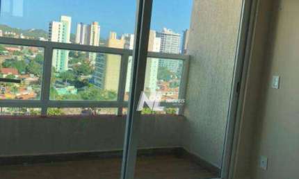 Flat mobiliado em andar alto e com vista para o mar - 34m² - Ponta Negra