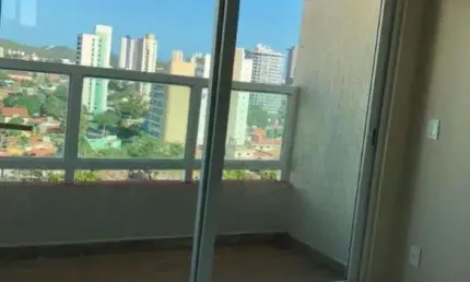 Flat mobiliado em andar alto e com vista para o mar - 34m² - ponta negra