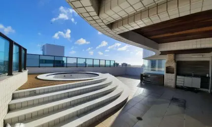 Bossa nova em capim macio - cobertura linear com 240m² - 3suites - jacuzzi