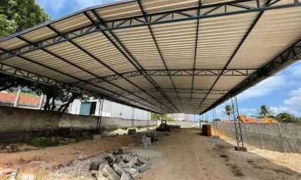 Galpão para alugar, 750 m² por r$ 7.000/mês - candelária - natal/rn