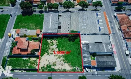 Terreno à venda, 1400 m² por r$ 699.900,00 - centro - parnamirim/rn