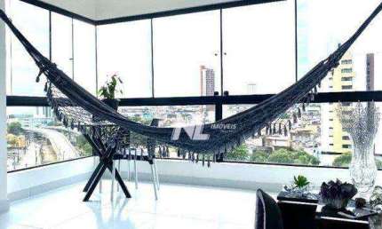 Maravilhoso apartamento mobiliado no Barro Vermelho - com 140m², 4Vagas