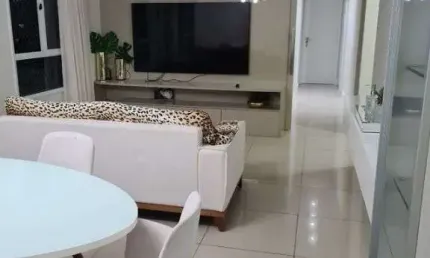 Apartamento semi mobiliado - 117m² 4quartos 1suite -  varanda ampla - 2vagas