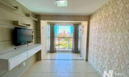 Apartamento em Capim Macio - 2Quartos 1suite - Vaga coberta
