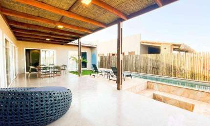 Casa Mobiliada, com 3 Suítes, no Uhane Luxury Villas, em São Miguel do Gostoso/RN