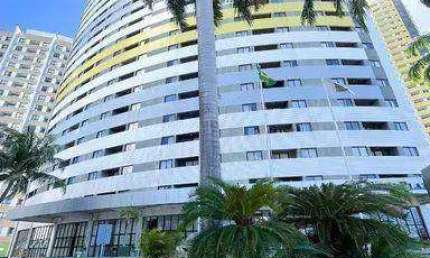 Flat Mobiliado em Ponta Negra, Natal/RN - 2Quartos 1suite