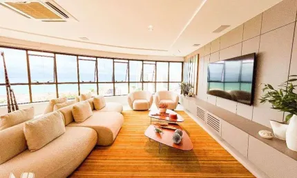 Exclusividade e conforto - joão olímpio - 358m² - mobiliado - andar alto - r$ 3.