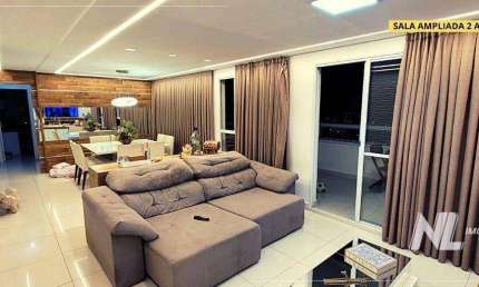 Apartamento no Lacqua Condominio Clube - 114m², 3Quartos, 3vagas - Reformado