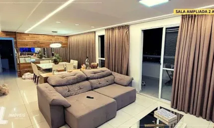 Apartamento no lacqua condominio clube - 114m², 3quartos, 3vagas - reformado