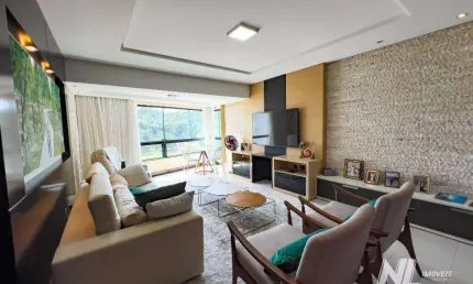 Apartamento no Tirol - 100% MOBILIADO - 180m² - 3Suites - 3Vagas