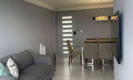 Apartamento mobiliado no bairro Pitimbu - 3quartos - 2vagas - andar alto
