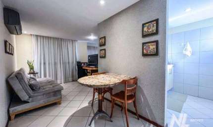 Flat com 1 quarto à venda na Avenida Engenheiro Roberto Freire, 4848, Ponta Negra, Natal