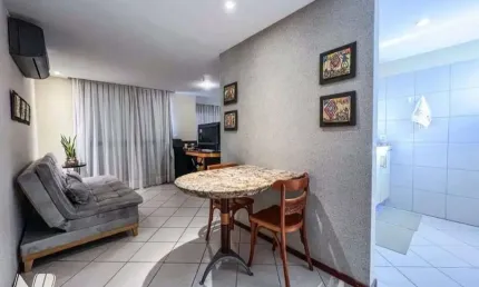 Flat com 1 quarto à venda na Avenida Engenheiro Roberto Freire, 4848, Ponta Negra, Natal