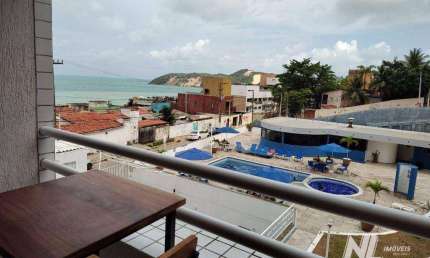 Flat com 1 dormitório à venda, 54 m² por R$ 295.000,00 - Ponta Negra - Natal/RN