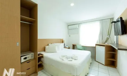 Flat com 1 dormitório à venda, 40 m² por r$ 250.000,00 - ponta negra - natal/rn