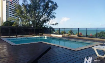 Apartamento com 2 dormitórios para alugar, 50 m² por R$ 2.500,00/mês - Ponta Negra - Natal/RN