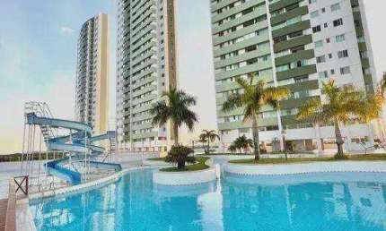 Apartamento com 2Quartos 1Suite - vaga coberta - Condominio Clube em Ponta Negra