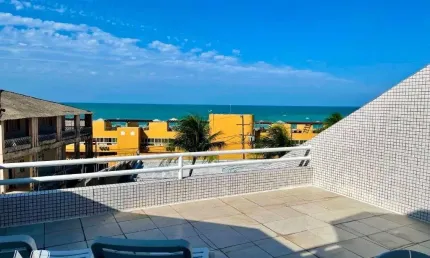 Flat vista mar à venda, 78 m² por r$ 369.990 - ponta negra - natal/rn