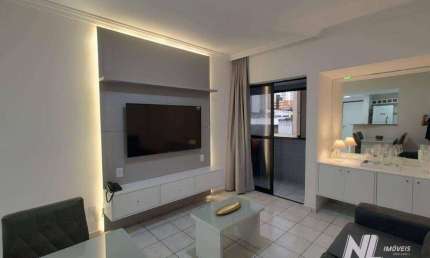 Apartamento com 1 dormitório à venda, 53 m² por R$ 295.000,00 - Tirol - Natal/RN