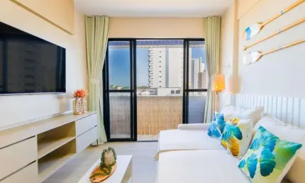 Apartamento com 1 dormitório à venda por R$ 389.000,00 - Ponta Negra - Natal/RN