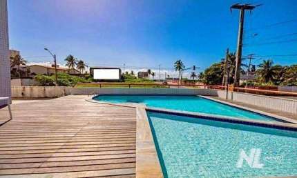 Flat com 1 dormitório à venda, 36 m² por R$ 160.000,00 - Praia do Meio - Natal/RN