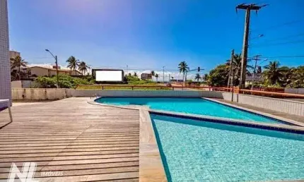 Flat com 1 dormitório à venda, 36 m² por r$ 160.000,00 - praia do meio - natal/r
