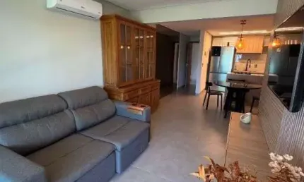Apartamento mobiliado no terraço residence, em pirangi praia