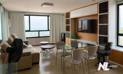 Apartamento vista mar à venda, 57 m² por R$ 410.000 - Ponta Negra - Natal/RN