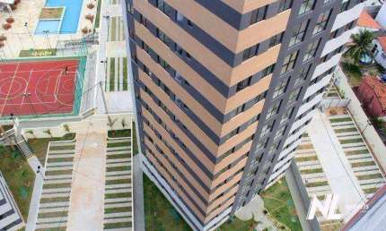 Apartamento no Condomínio Viver Bem à venda, 32 m² por R$ 160.000 - Pitimbu - Natal/RN