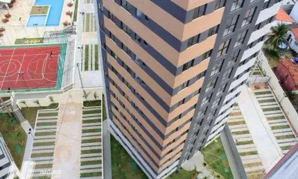 Apartamento no condomínio viver bem à venda, 32 m² por r$ 160.000 - pitimbu - na