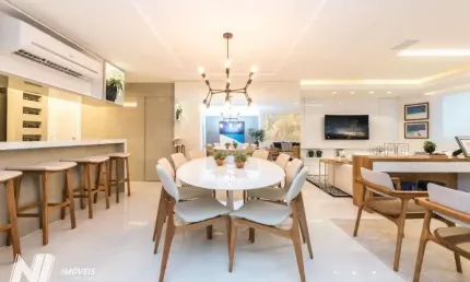 Exclusivo! apartamento com 3 suítes, 3vagas - vista mar - em petrópolis