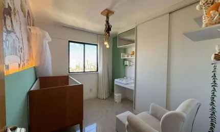 Apartamento 2qts 1suite, capim macio, andar alto, aceita financiamento r$ 390mil