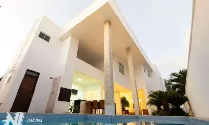Casa com 4 dormitórios à venda, 418 m² por r$ 3.200.000,00 - lagoa nova - natal/