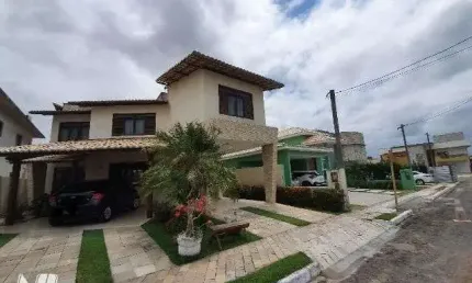 Casa de condomínio fechado, com 326m², 4suites no parque das nações