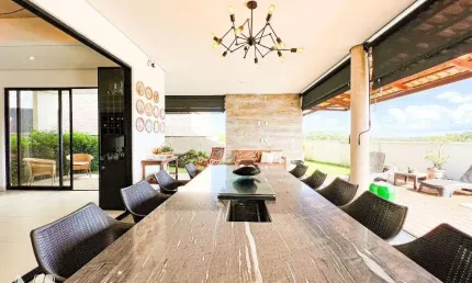 Maravilhosa casa no vila maria - em pirangi - 4suites - 4vagas