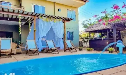 Pousada à venda, 293 m² por r$ 1.400.000,00 - santo cristo 2 - são miguel do gos