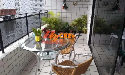 Apartamento a venda com 3 quartos,1 suíte na tamarineira,125m² em recife