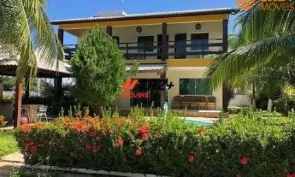 Casa a venda em condomínio com 300m² ,5 quartos, 2 suítes no Cupe, Porto de Gali