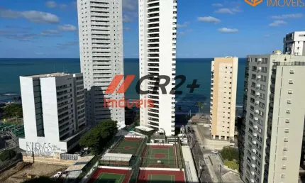 Apartamento a Venda com 3 quartos em Boa Viagem- 115m² Com vista livre do mar
