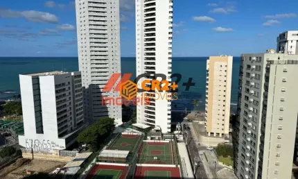 Apartamento a venda com 3 quartos em boa viagem- 115m² com vista livre do mar
