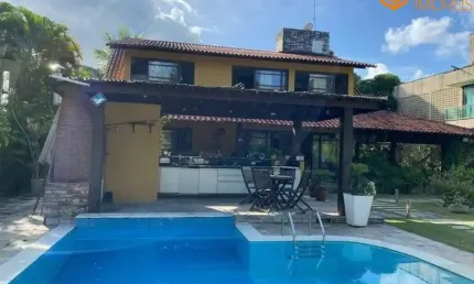Casa em Condominio 262m² com 4 Quartos, 1 Suíte em Aldeia dos Camarás em Camarag
