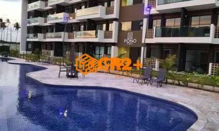 Flat a Venda 30 m² com 1 quarto 1 suíte no bairro Muro Alto em Ipojuca