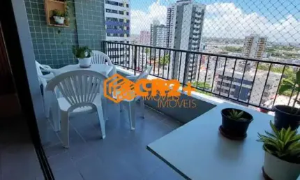 Apartamento a venda com 3 quartos 1 suíte em piedade-125m²- jaboatão dos guarara