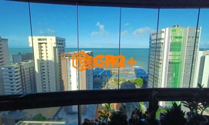 Apartamento de 96M² 02 quartos, 02 suítes em Boa Viagem com Vista Mar.