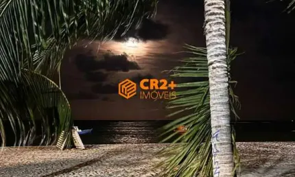 Apartamento pé na areia de Cadeias com 107m² -3 quartos e  lazer