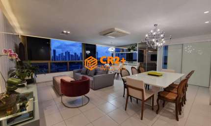 Apartamento à venda no Evolution com 144m² -4 suítes