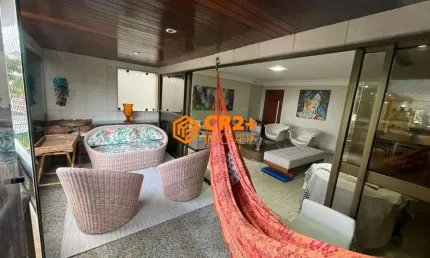 Vendo apartamento alto padrão na Av Boa Viagem - Pina com 4 suítes -210m²